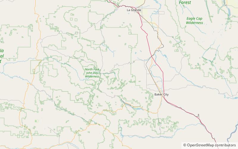 lost lake unity forest state scenic corridor location map