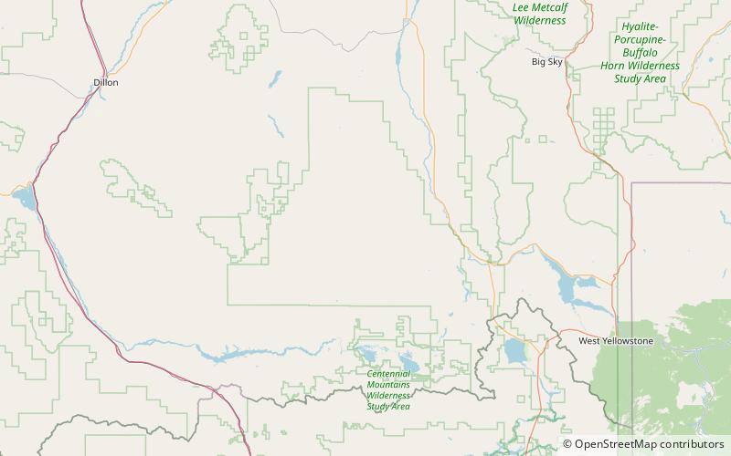 Black Butte location map