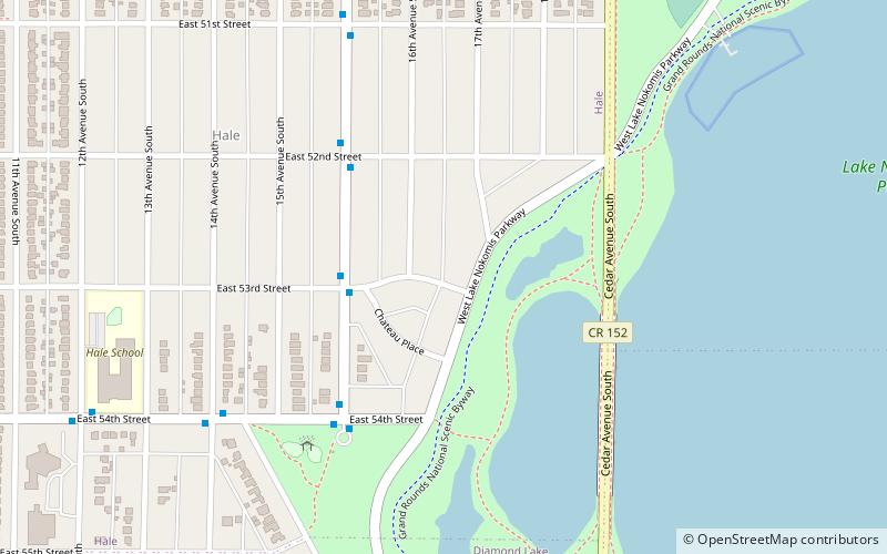 Nokomis Knoll Residential Historic District location map