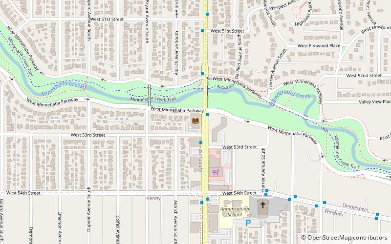 Washburn Library location map