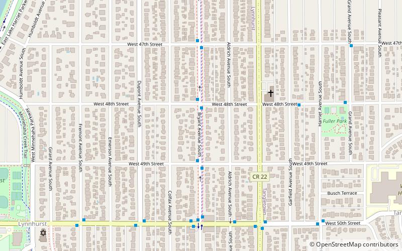 Charles and Grace Parker House location map