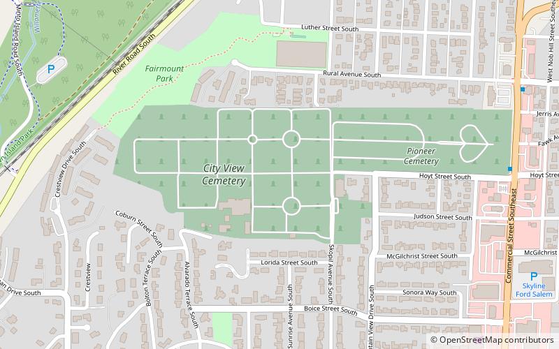 City View Cemetery location map