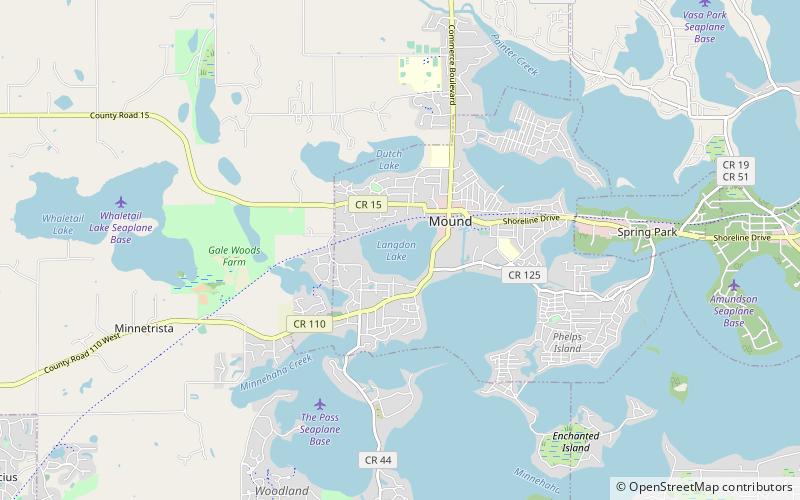 Lake Langdon location map