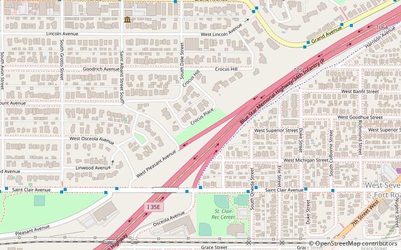 27 Crocus Place location map