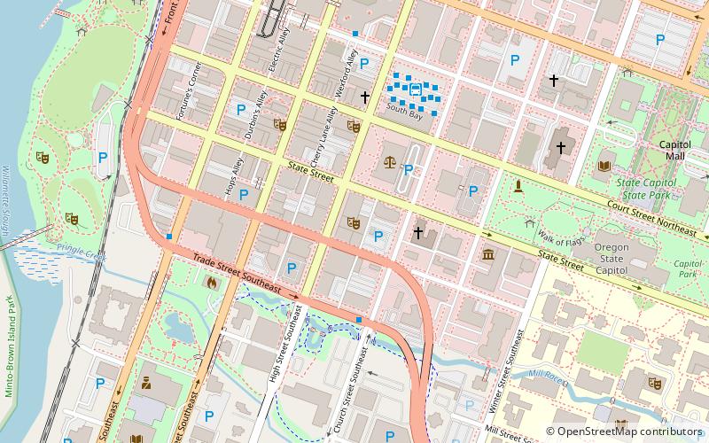 Elsinore Theatre location map