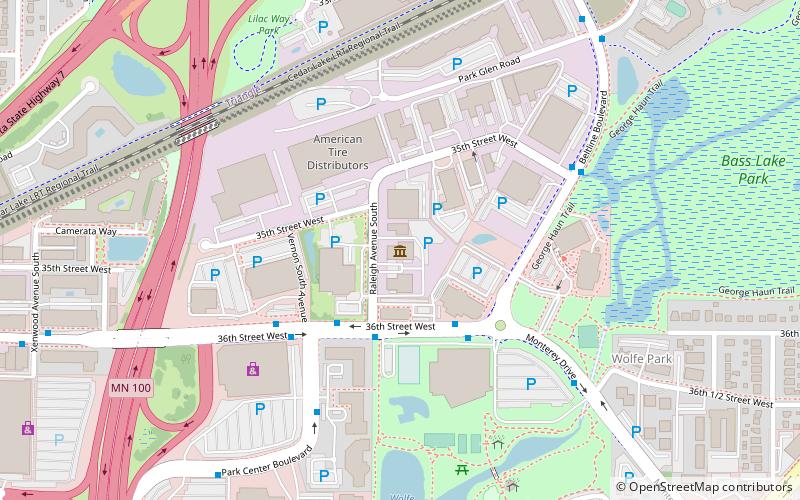 Pavek Museum of Broadcasting location map