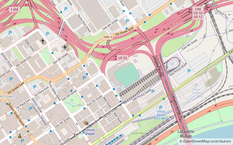 CHS Field location map