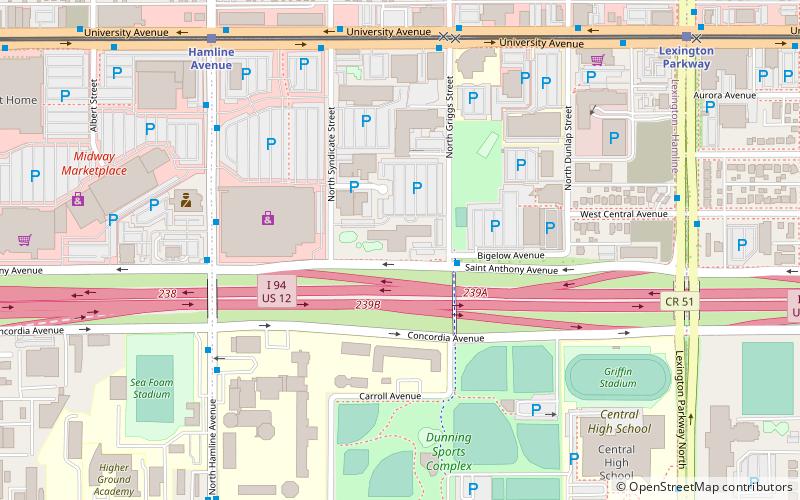 Skyline Tower location map