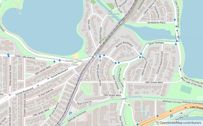 Cedar-Isles-Dean location map