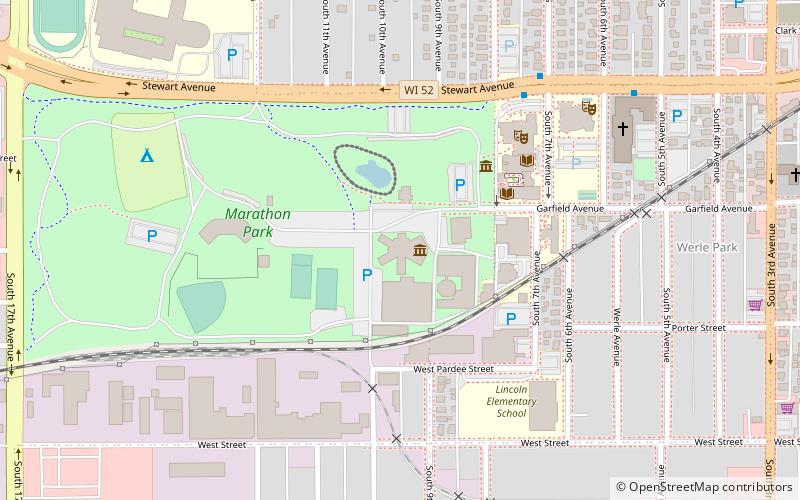 Marathon County Fairgrounds location map