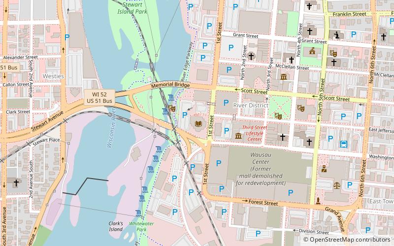 Marathon County Public Library location map