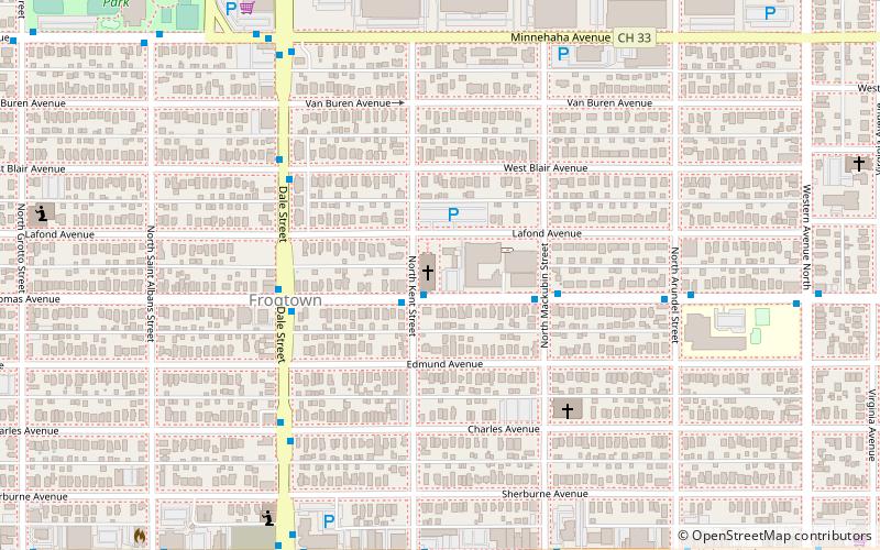 Church of St. Agnes location map