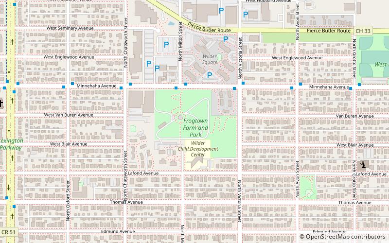 Frogtown Farm location map