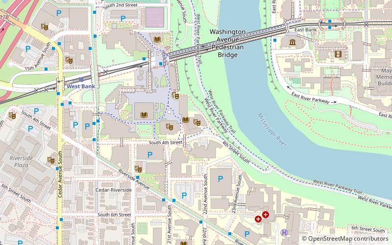 Ted Mann Concert Hall location map