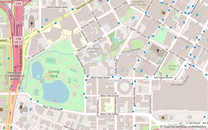 110 Grant Apartments location map