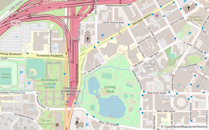 Loring Park location map