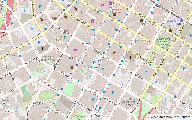 Downtown West location map