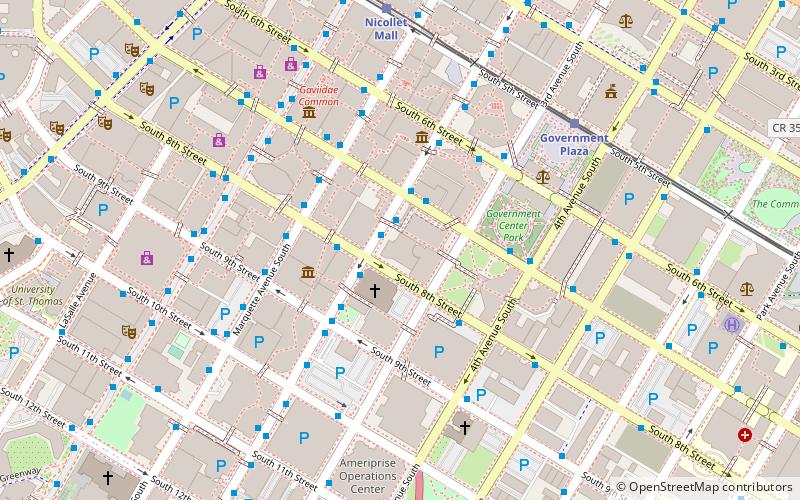 Minneapolis Club location map