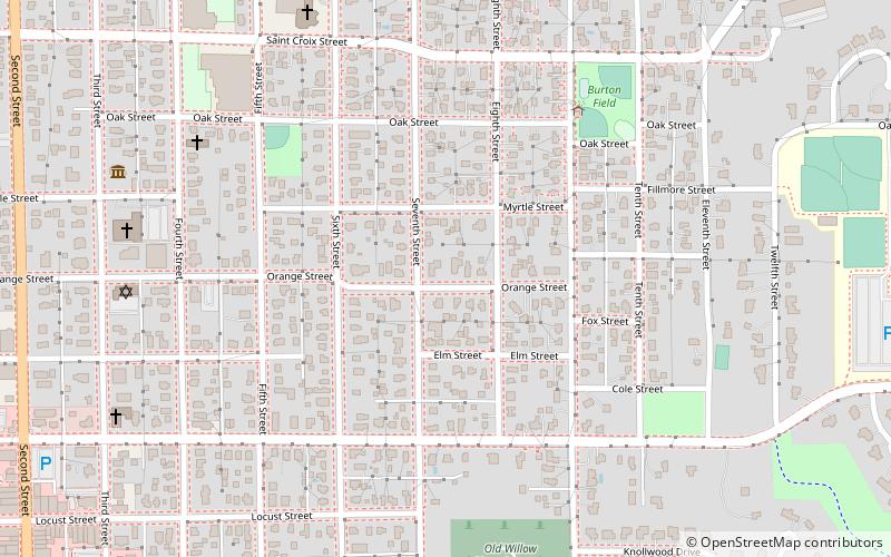 Samuel T. Merritt House location map