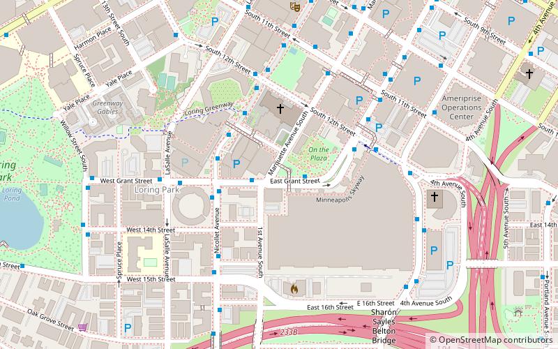 Minneapolis Convention Center location map