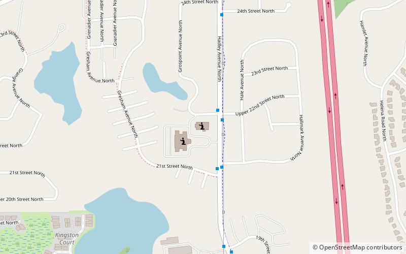 Temple mormon de Saint Paul location map