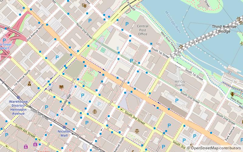 100 Washington Square location map
