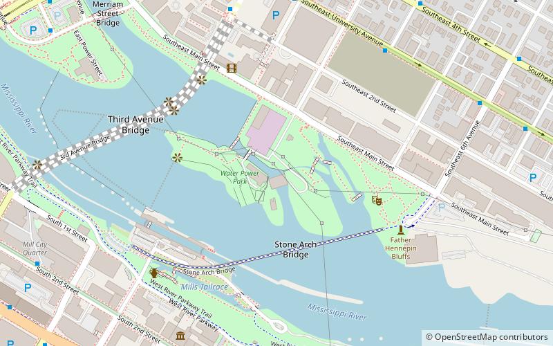 Hennepin Island Hydroelectric Plant location map