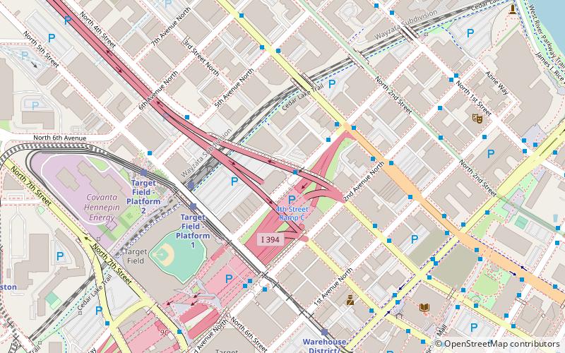 Traffic Zone Center for Visual Art location map