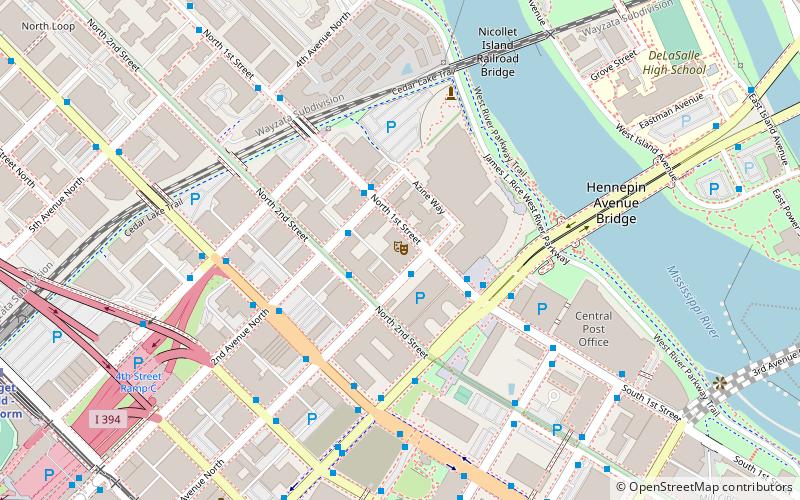 Aria Mpls location map