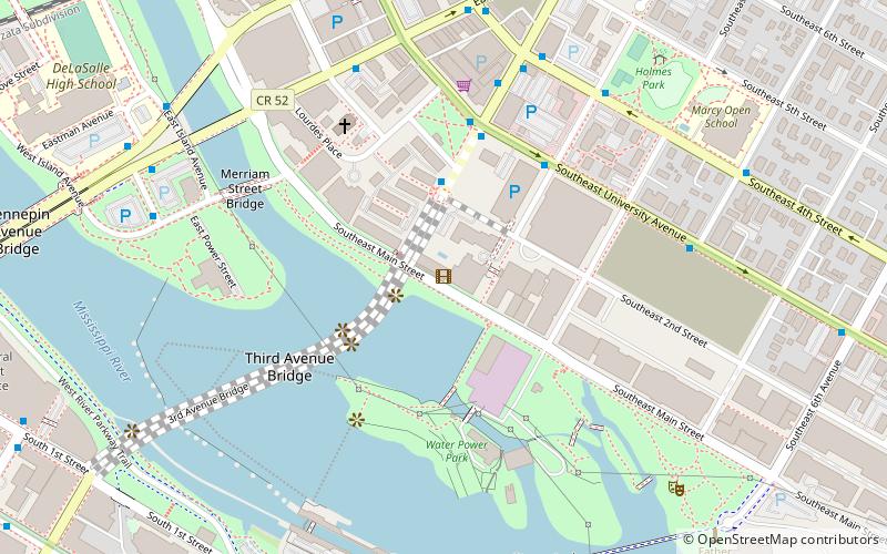 Saint Anthony Main location map