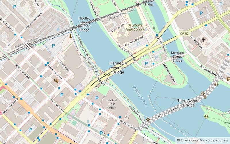 Hennepin Avenue location map
