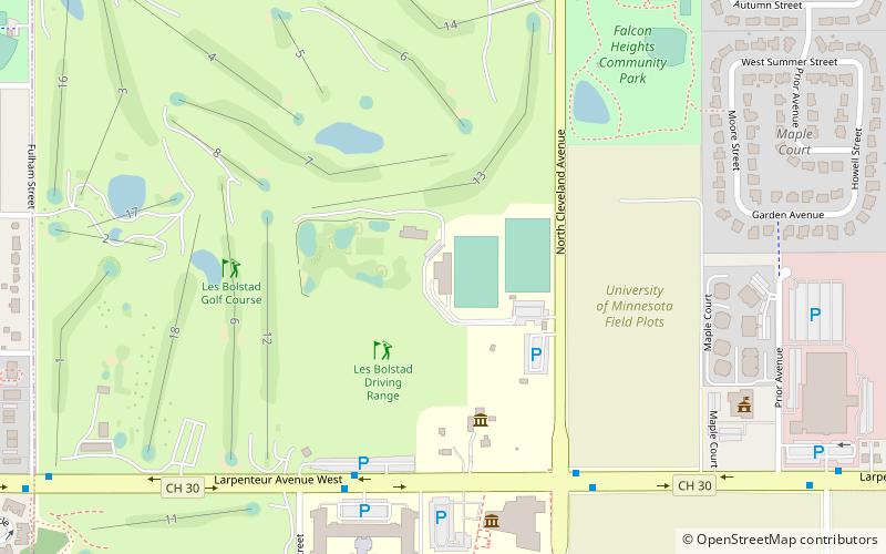 Elizabeth Lyle Robbie Stadium location map