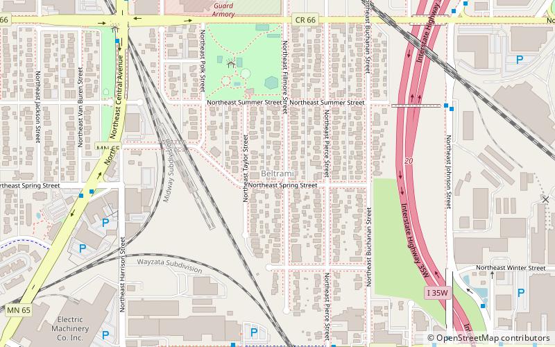 beltrami mineapolis location map