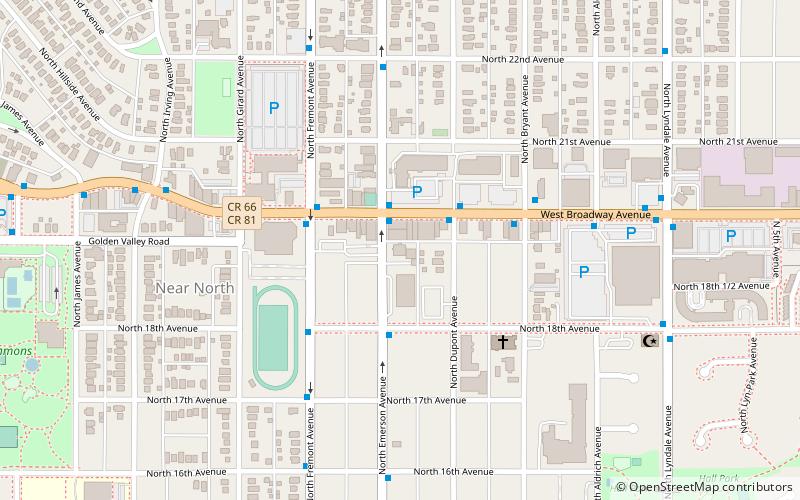Minneapolis Public Library location map