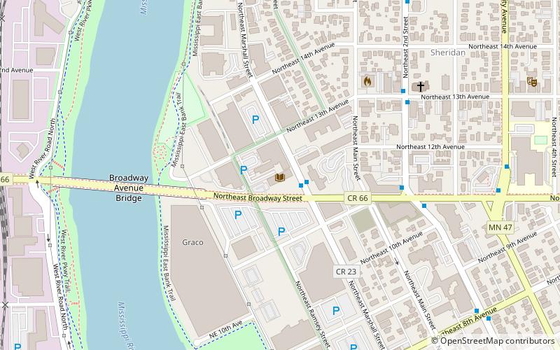 Pierre Bottineau Library location map