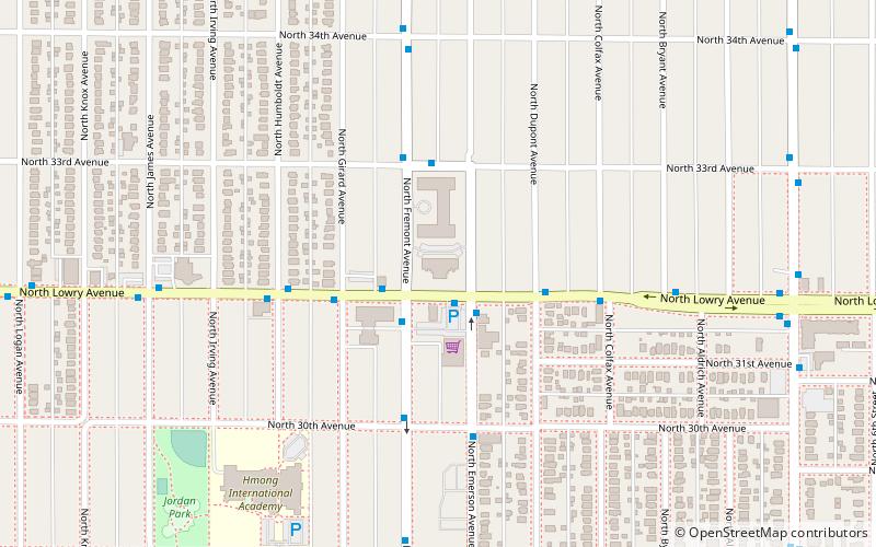 Fredrika Bremer Intermediate School location map