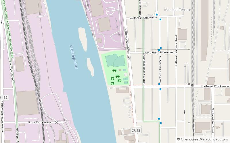 Marshall Terrace location map