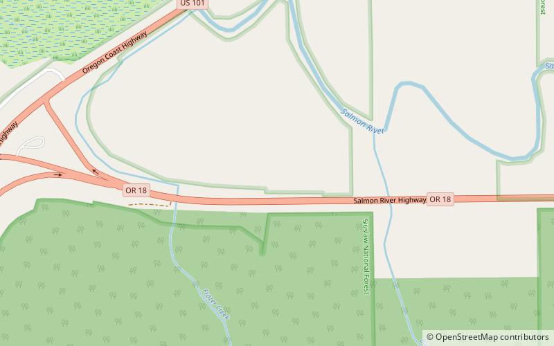 pixieland bosque nacional siuslaw location map