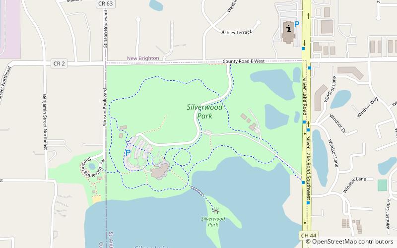 Three Rivers Park District - Silverwood Park location map