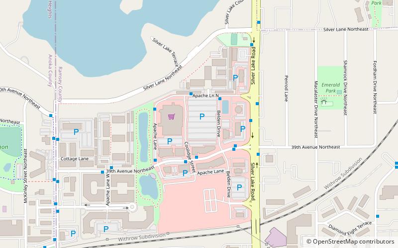 Silver Lake Village location map