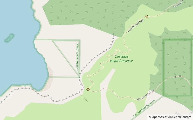 Cascade Head location map