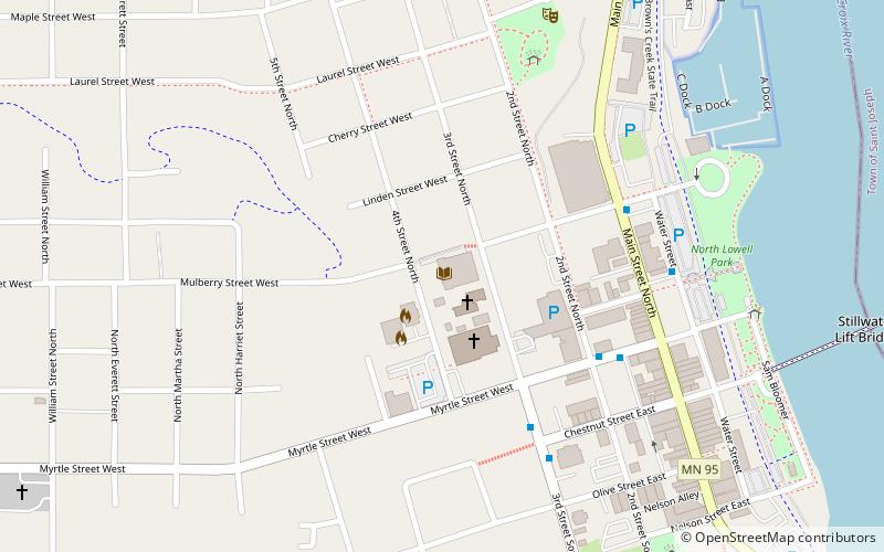Stillwater Public Library location map