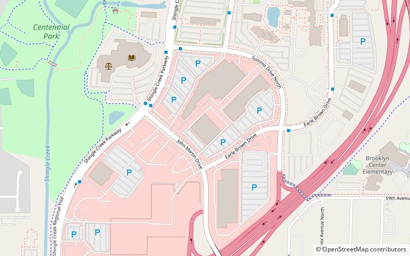 Brookdale Library location map