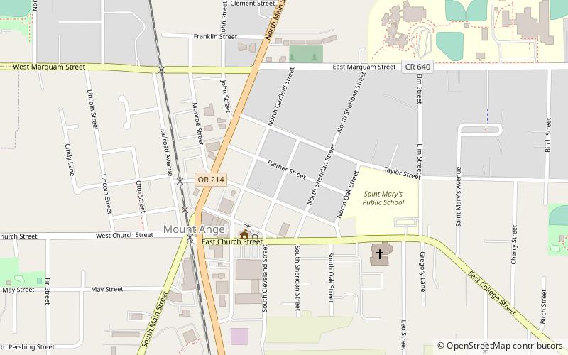St. Mary's Roman Catholic Church location map