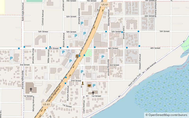 First National Bank of White Bear location map