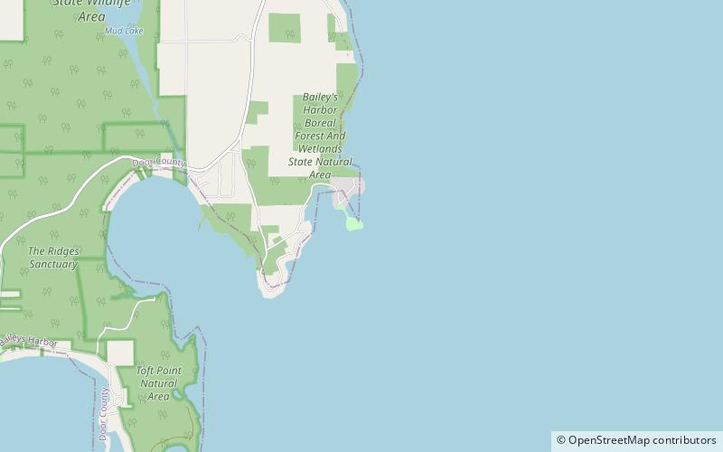 Phare de Cana Island location map