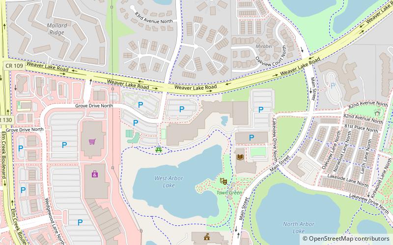 Maple Grove Community Center location map