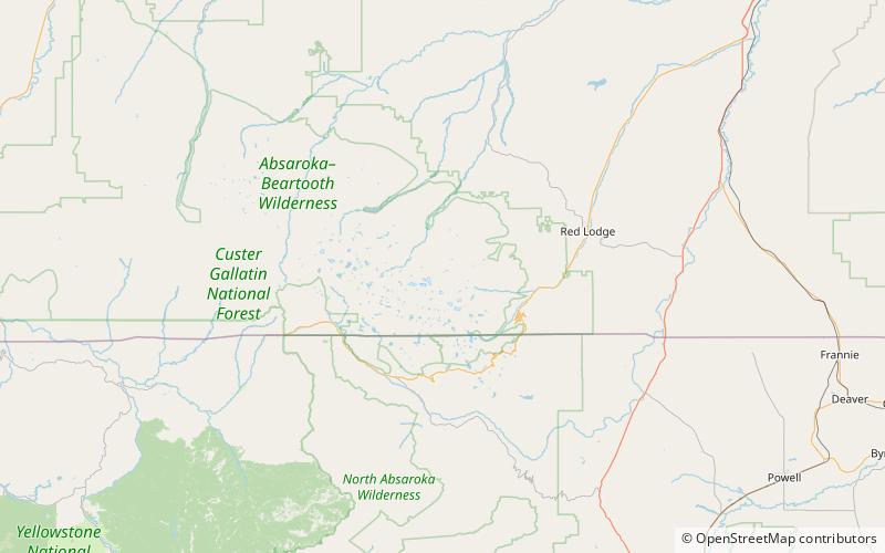 Sundance Mountain location map