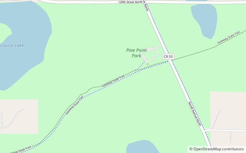 pine point park stillwater location map