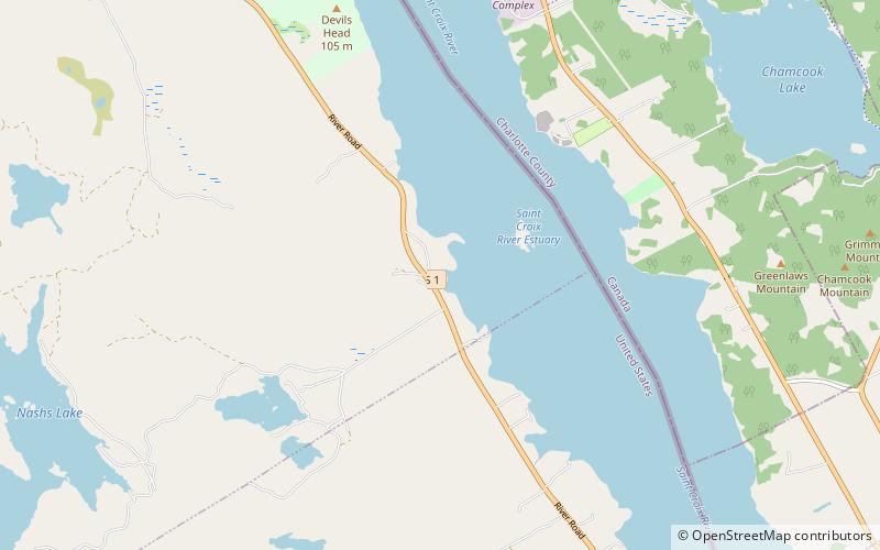 St Croix Island Historic Site location map